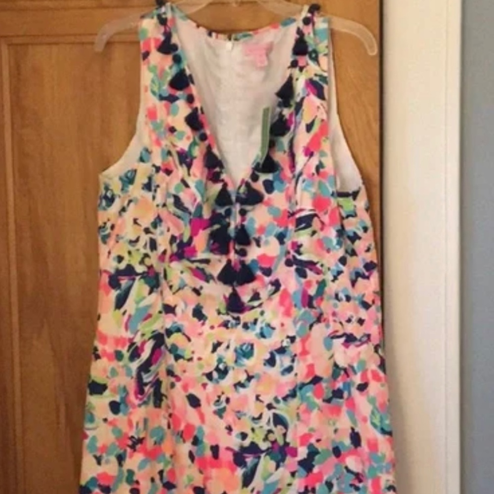 Lilly Pulitzer cabrey shift dress Pina Colada